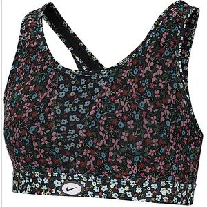 Nike Swoosh Printed Medium-Support Sports Bra